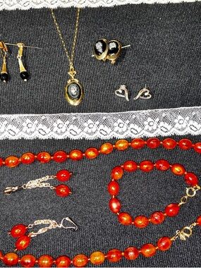 🔥Sarah Coventry Vintage “Sierra Flame & Evening Profile” Jewelry Bundle🔥